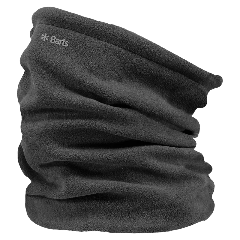 Barts fleece infinity scarf black, UK version