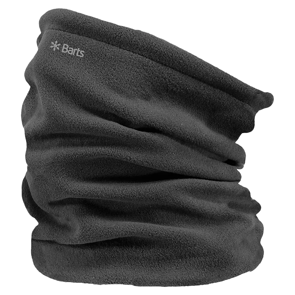 Barts fleece infinity scarf black, UK version