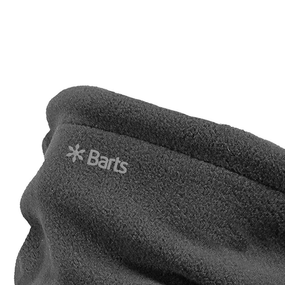 Barts fleece infinity scarf black, UK version