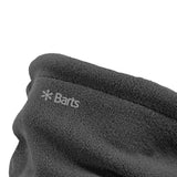 Barts fleece infinity scarf black, UK version
