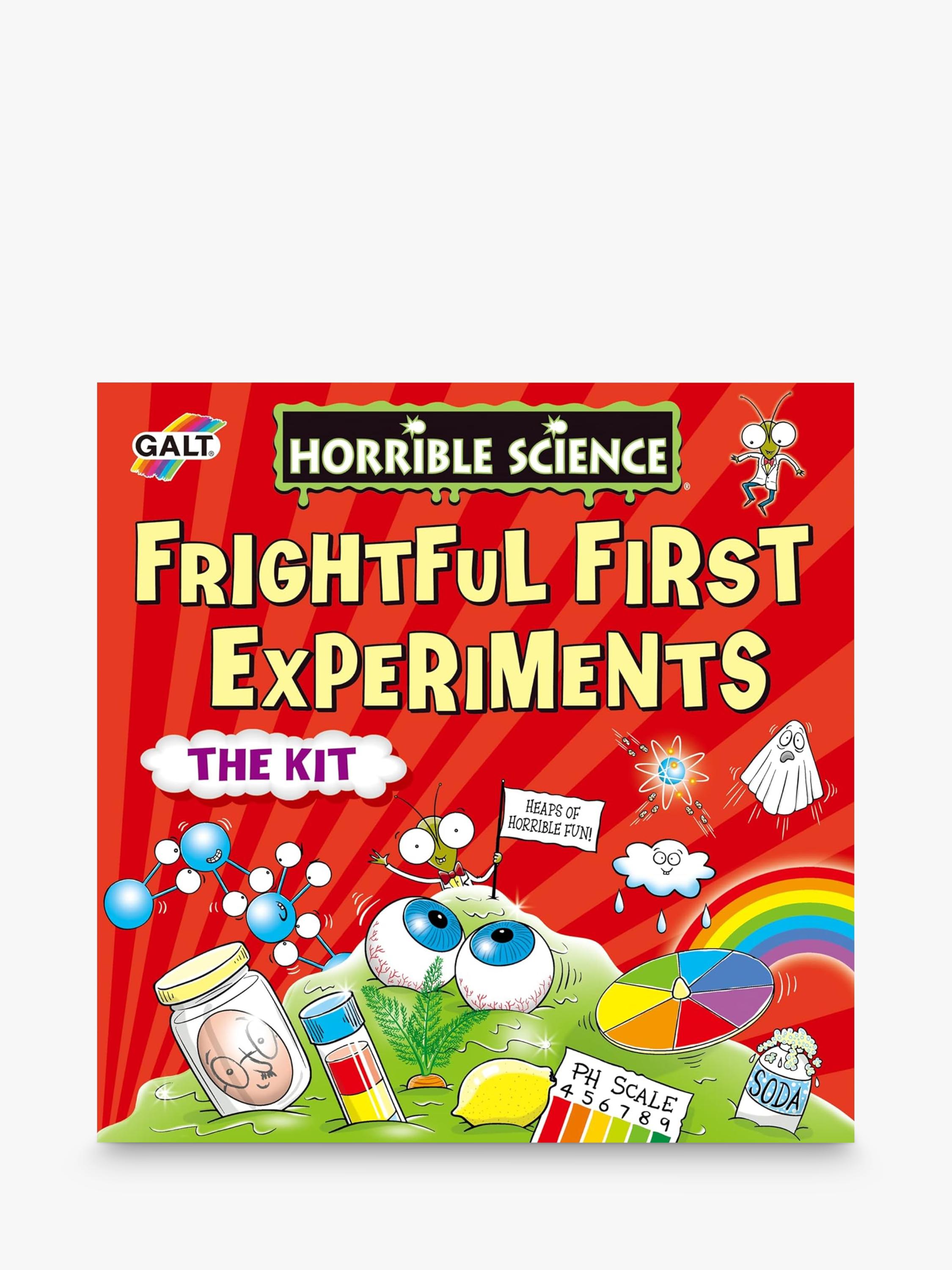 Horrible Science Frightful First Experiments STEM toy for children, UK version