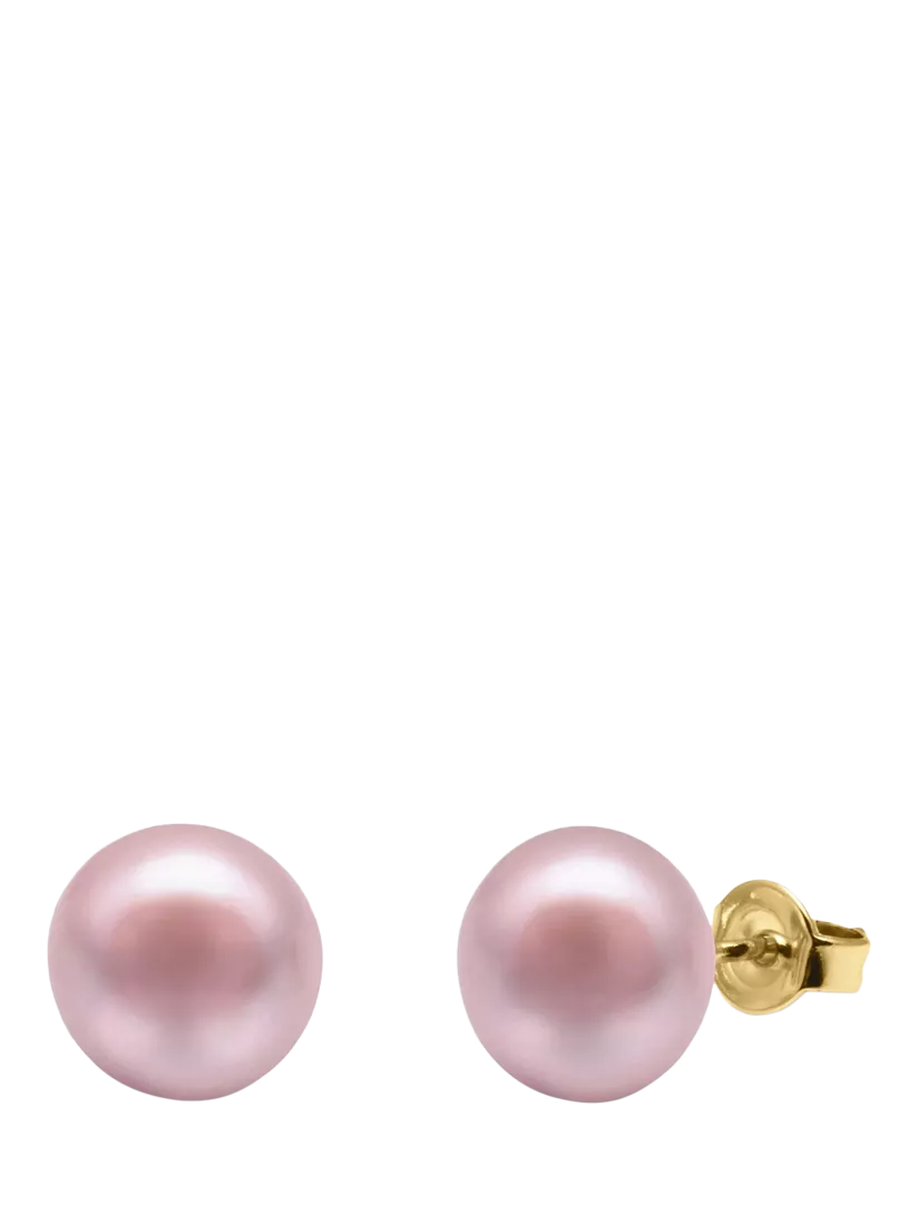 E.W Adams 9ct Gold Freshwater Pearl Stud Earrings