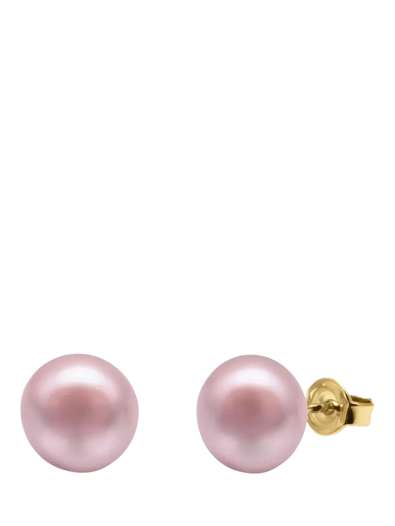 E.W Adams 9ct Gold Freshwater Pearl Stud Earrings