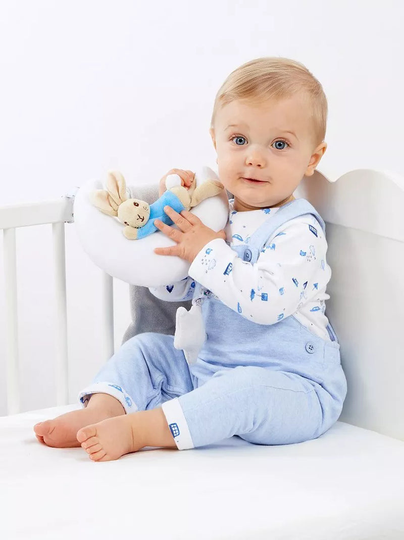 Musical plush toy with Peter Rabbit character and soothing lullaby, imported from the UK