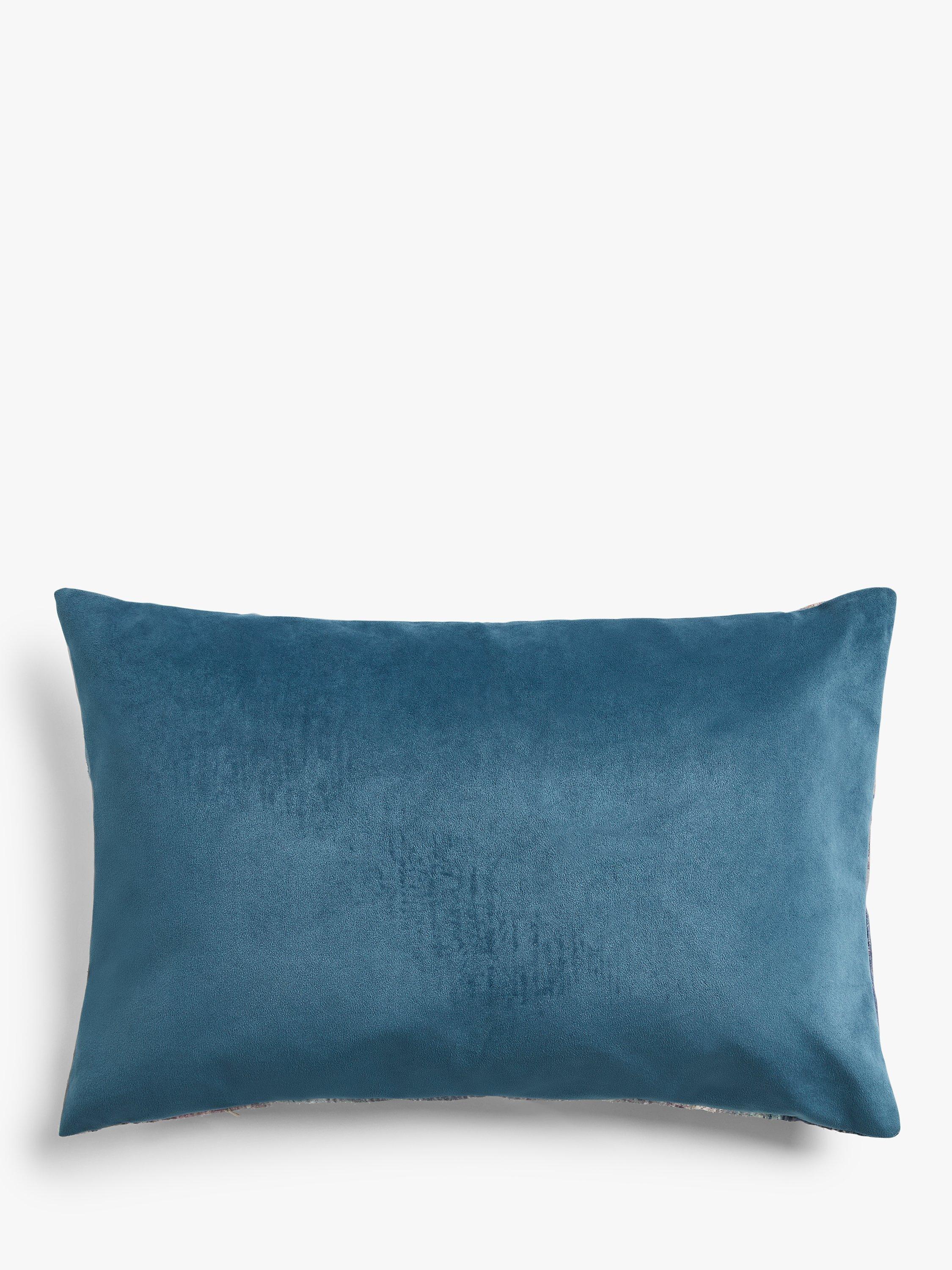 John Lewis Fresco embroidered fabric cushion in multi, UK version