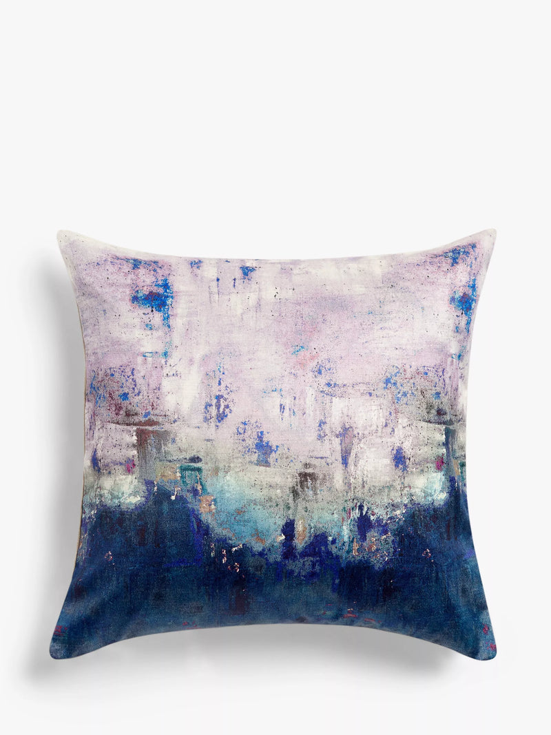 John Lewis Alba Cushion Abstract Woven Design - British product
