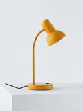 John Lewis Brandon metal desk lamp with adjustable head, UK version