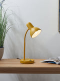 John Lewis Brandon metal desk lamp with adjustable head, UK version
