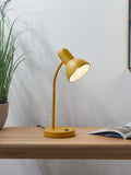 John Lewis Brandon metal desk lamp with adjustable head, UK version
