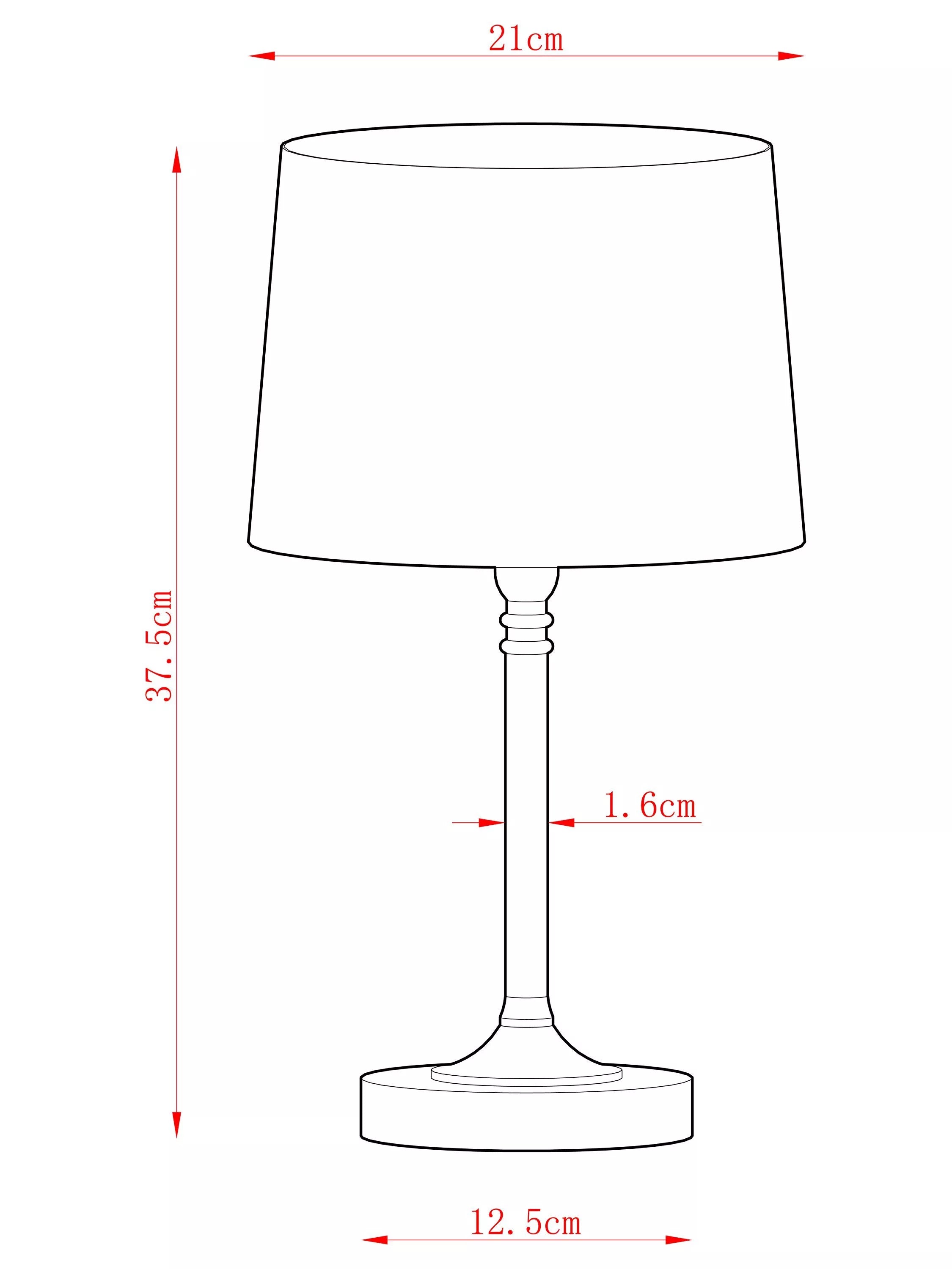 John Lewis Isabel touch table lamp large, UK version