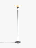 John Lewis Azure uplighter floor lamp tall metal glass, UK version