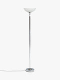 John Lewis Azure uplighter floor lamp tall metal glass, UK version