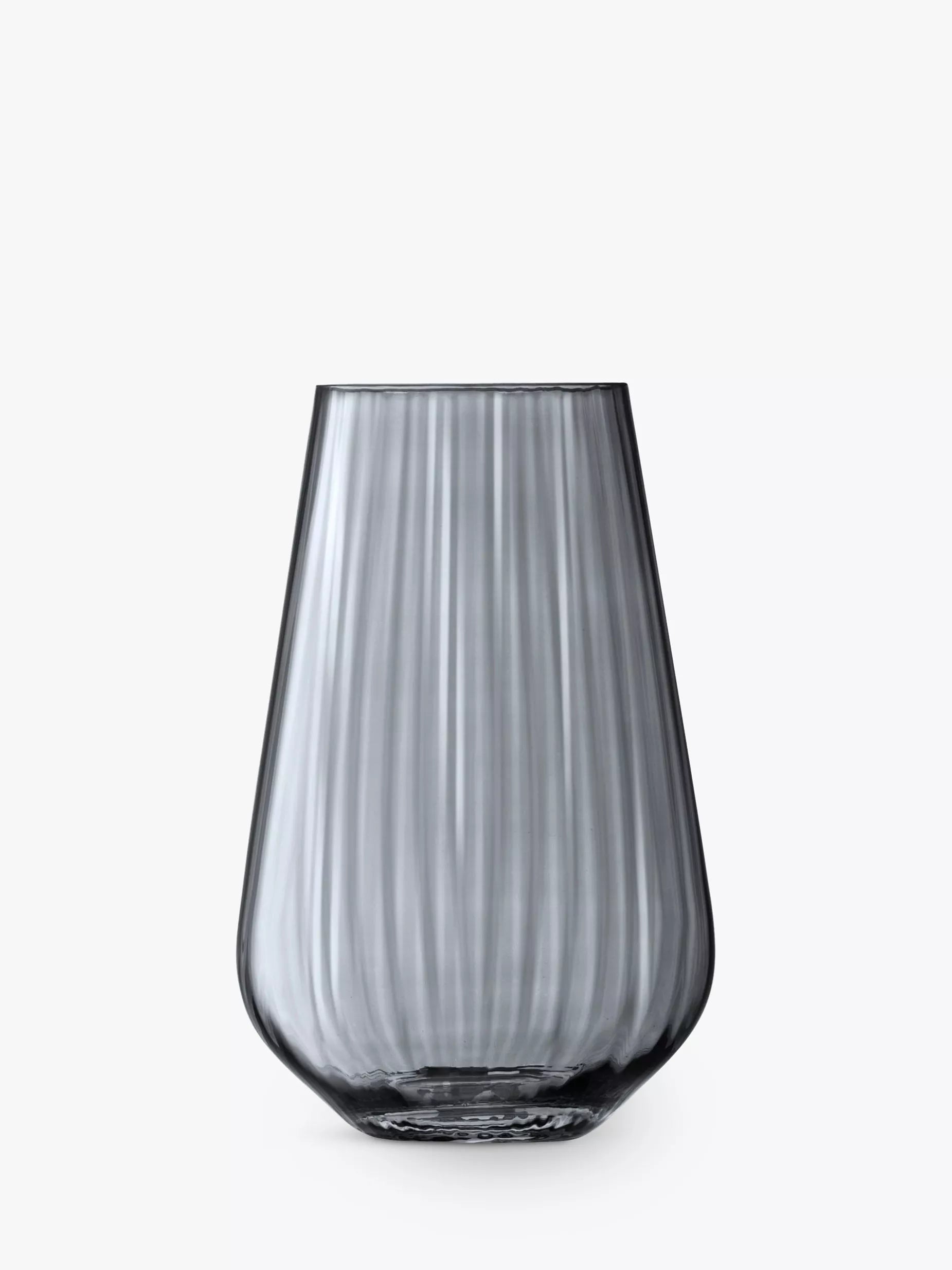 LSA International lantern vase zinc lustre H28cm, UK version