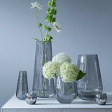 LSA International lantern vase zinc lustre H28cm, UK version