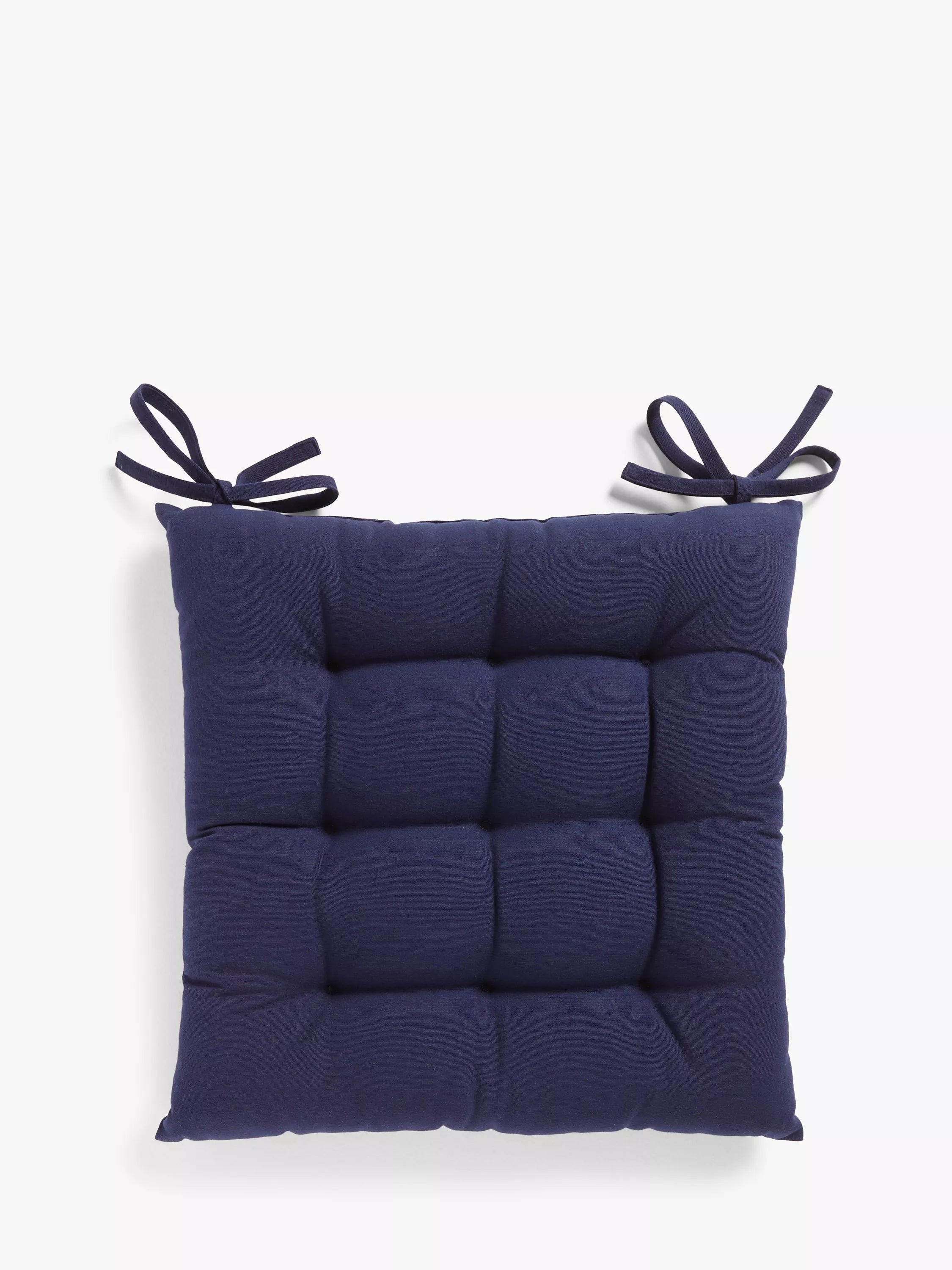 John Lewis Plain Seat Pad 43x43cm