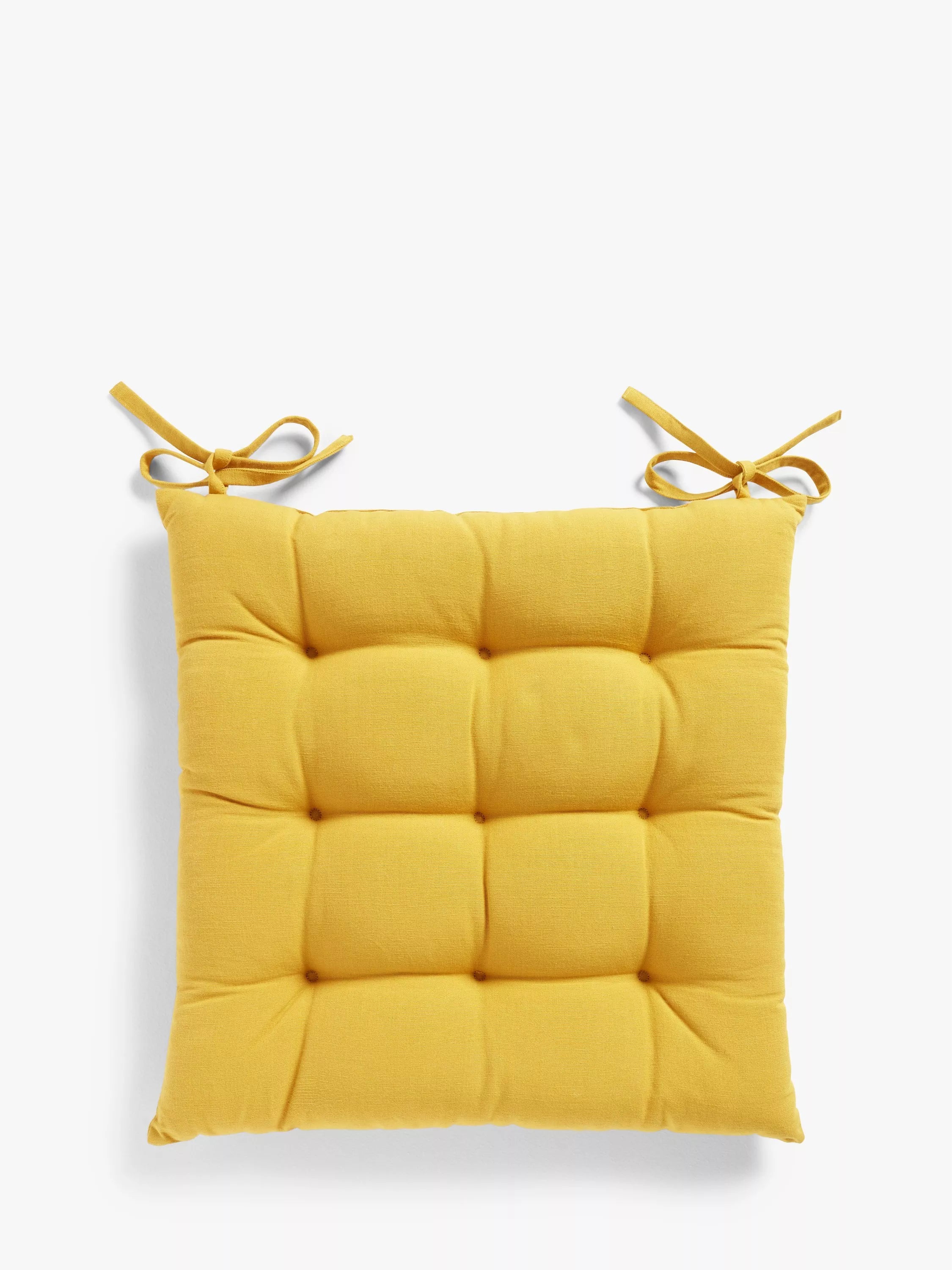 John Lewis Plain Seat Pad 43x43cm