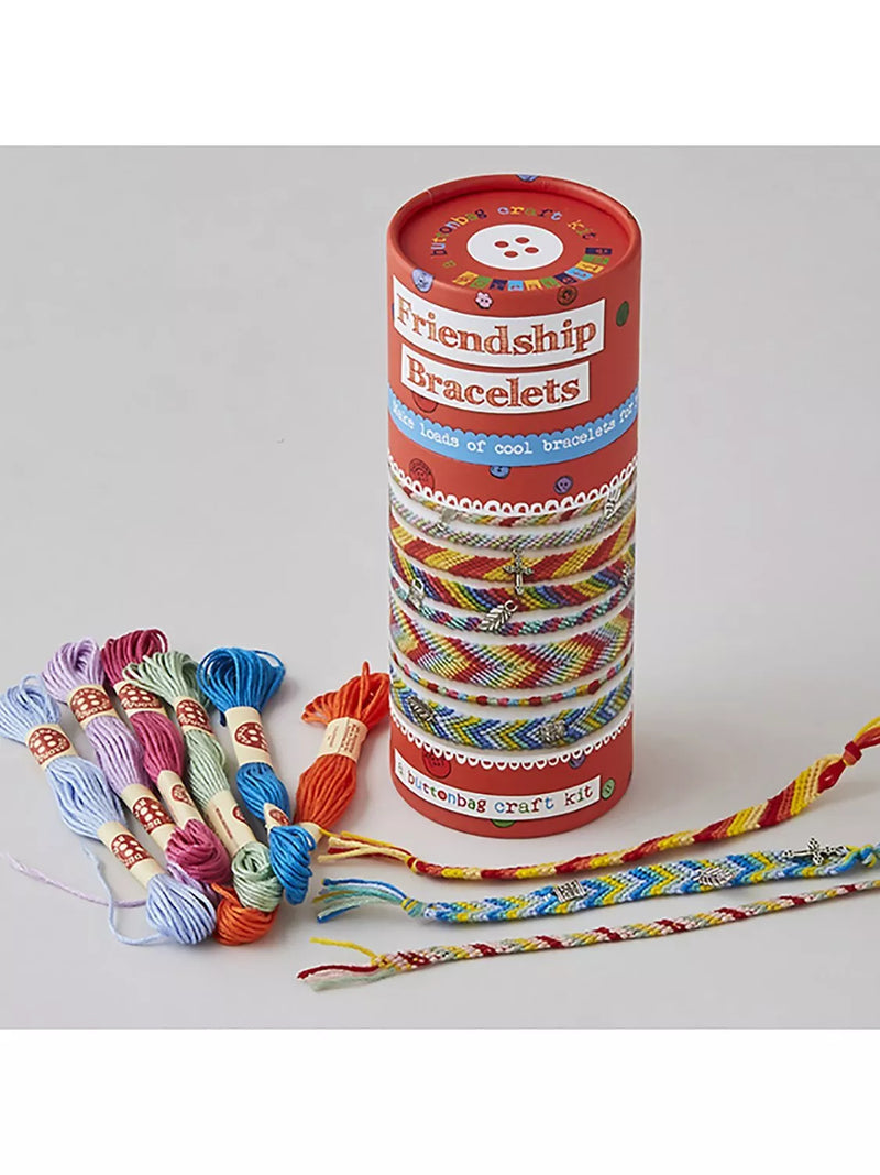 Buttonbag friendship bracelet kit, imported from the UK