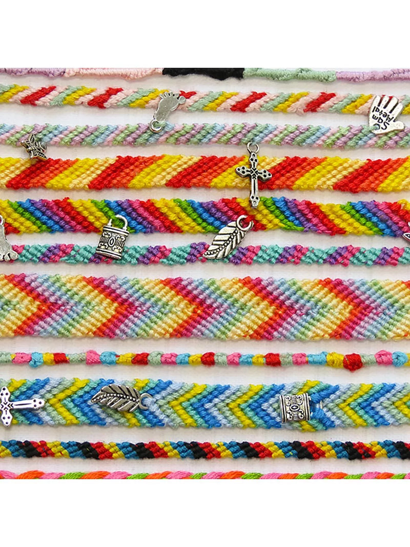 Buttonbag friendship bracelet kit, imported from the UK