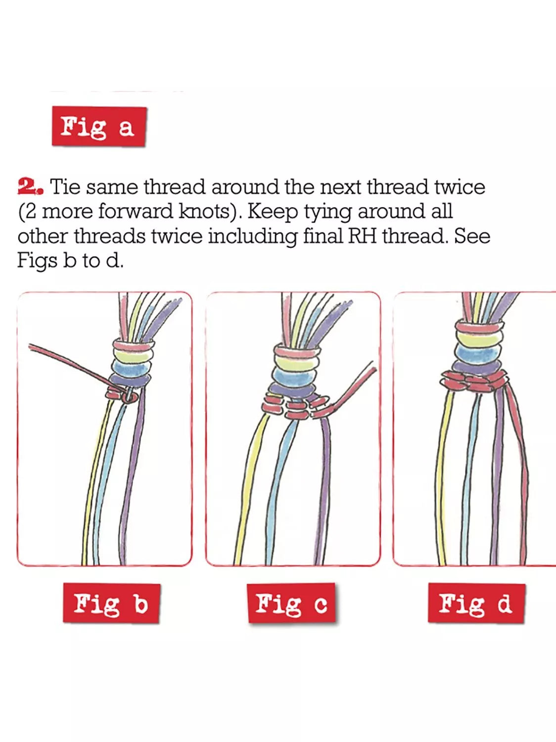 Buttonbag friendship bracelet kit, imported from the UK