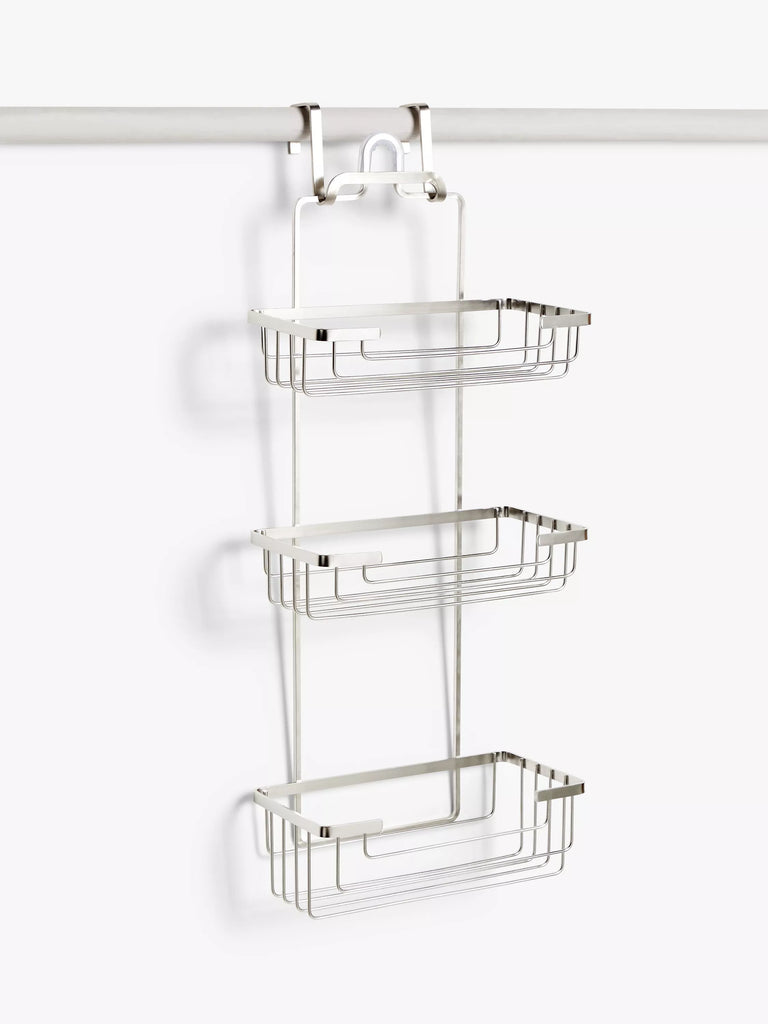 John Lewis ANYDAY Three Tier Shower Caddy