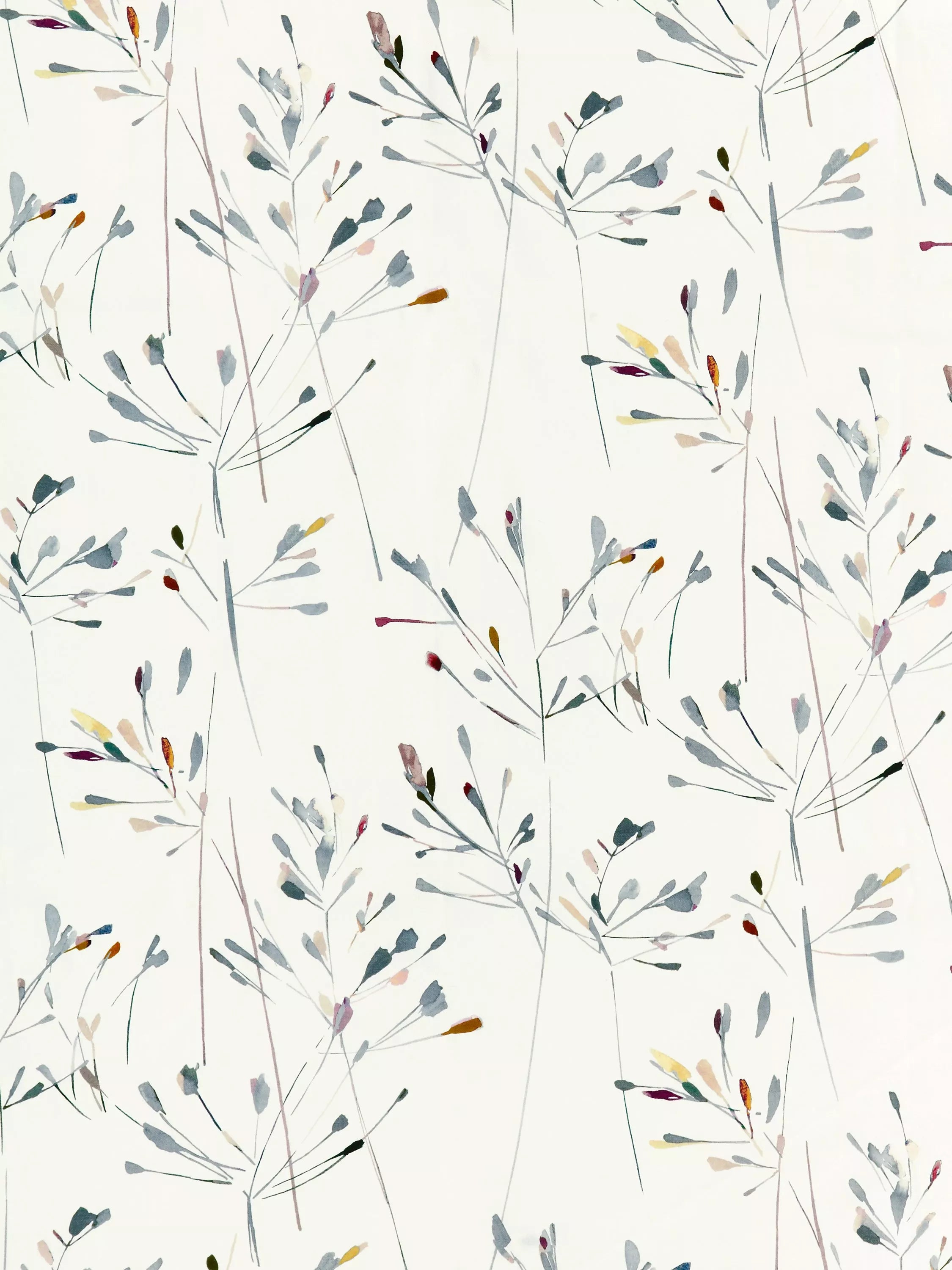 John Lewis Nerine furnishing fabric cotton linen floral pattern (British brand)