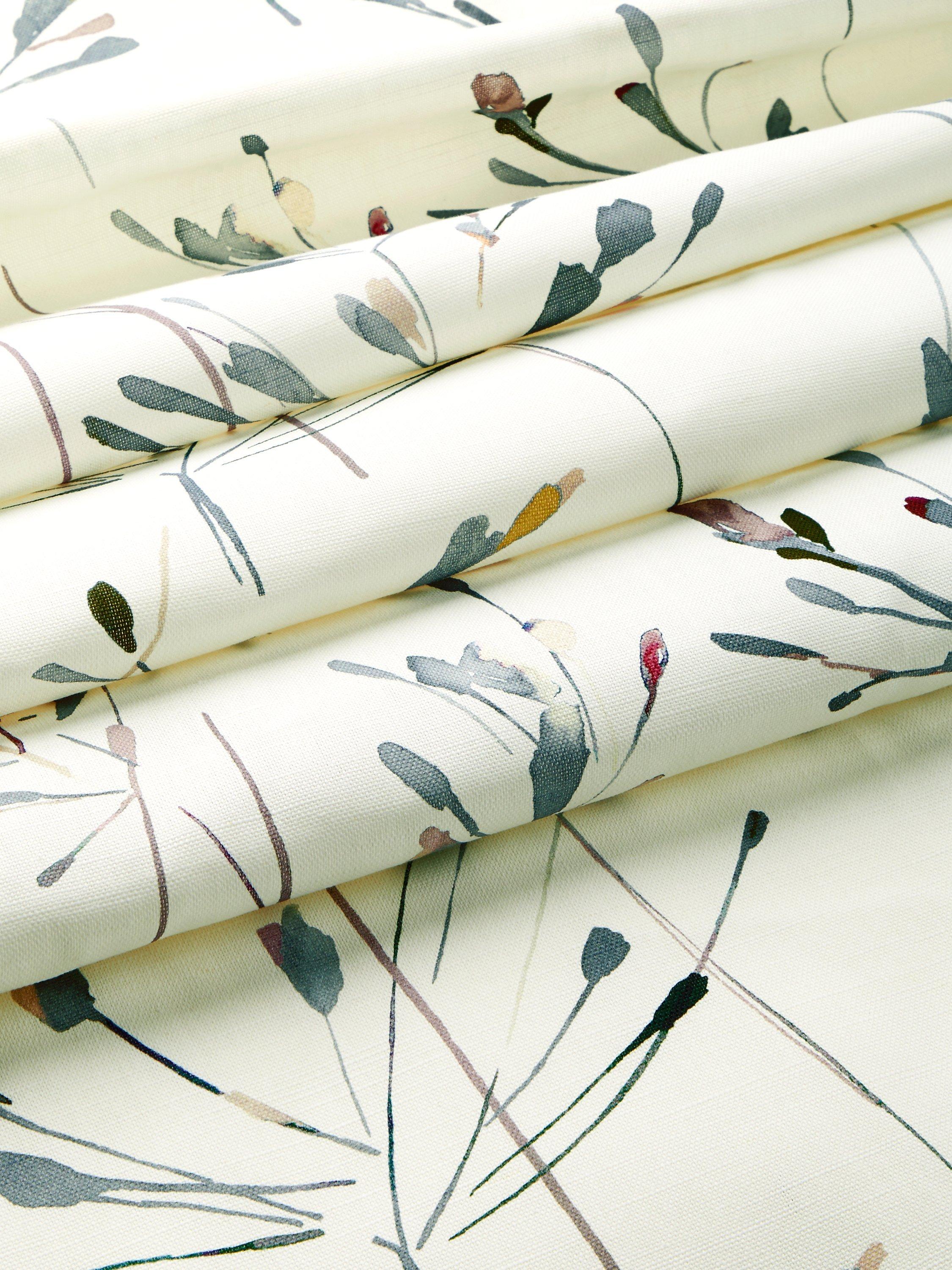 John Lewis Nerine furnishing fabric cotton linen floral pattern (British brand)