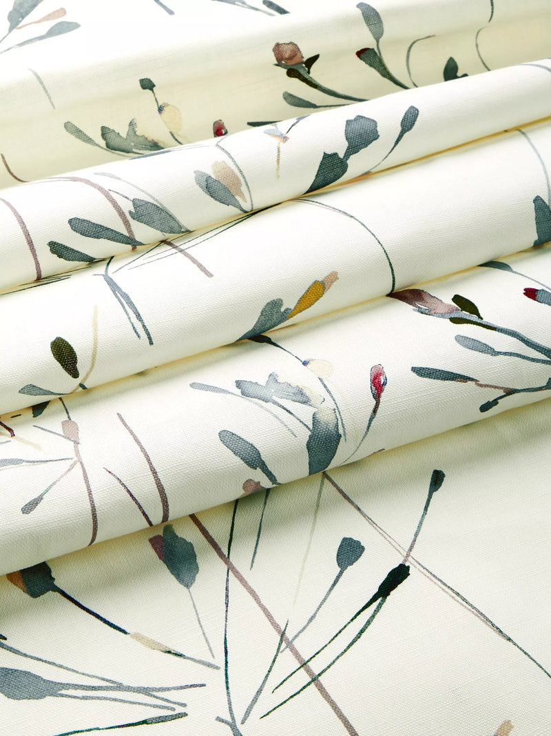 John Lewis Nerine furnishing fabric cotton linen floral pattern (British brand)