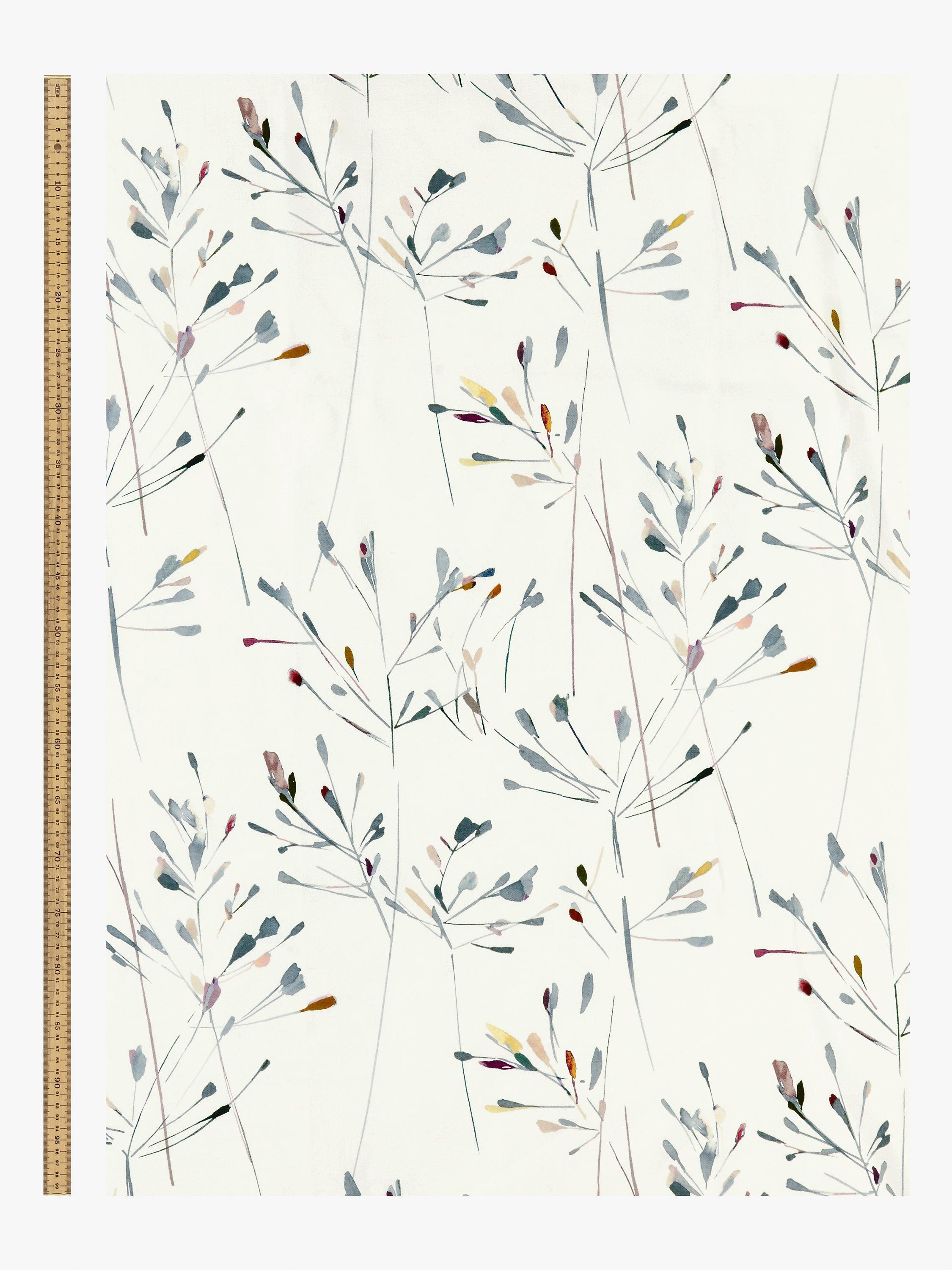 John Lewis Nerine furnishing fabric cotton linen floral pattern (British brand)