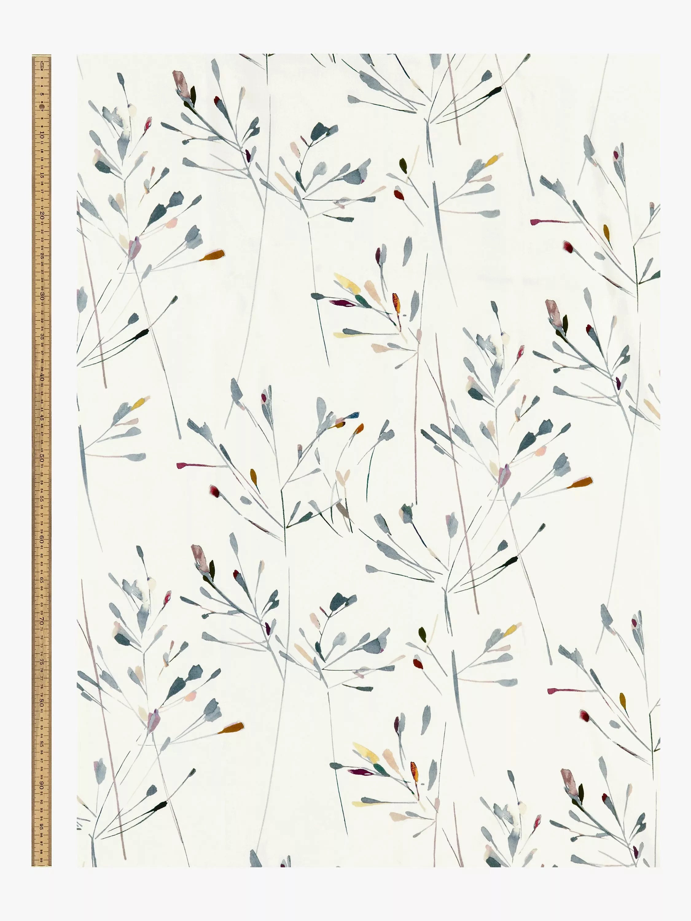 John Lewis Nerine furnishing fabric cotton linen floral pattern (British brand)