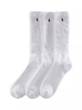 Ralph Lauren white sports socks pack of 3, imported from the UK