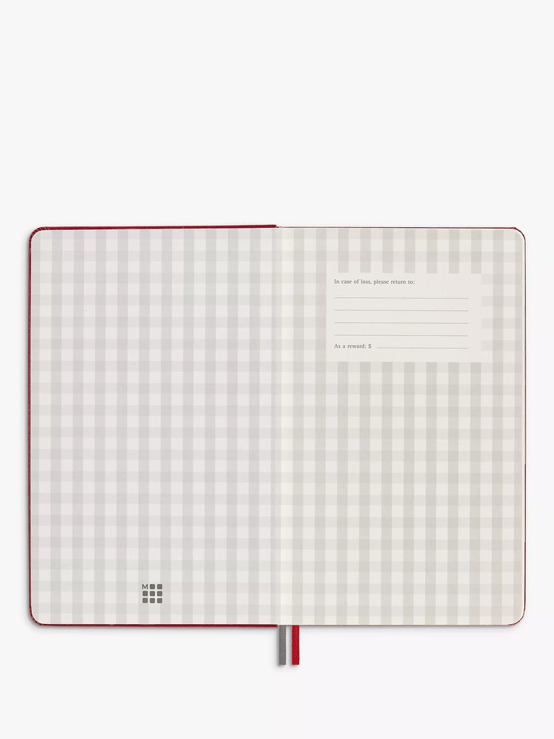 Moleskine Passion Recipe Journal with themed sections, imported from the UK