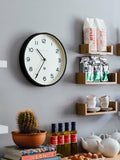 Newgate Clocks Echo analogue wall clock 37cm, UK version