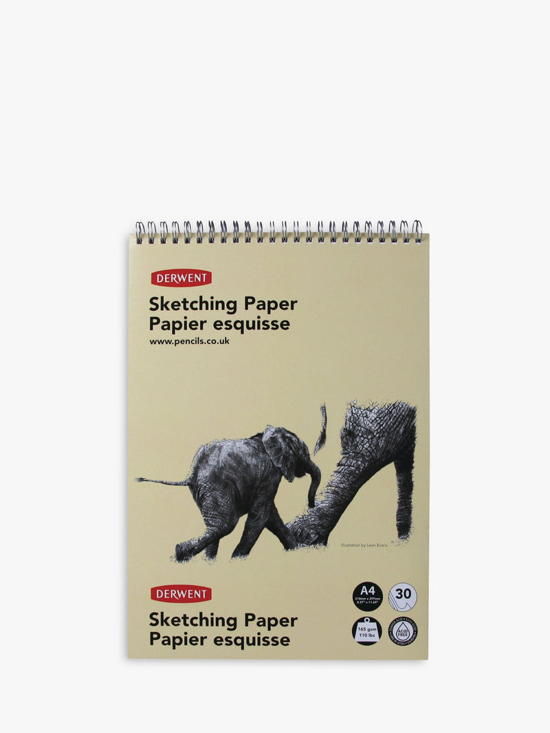 Derwent A4 sketch pad - British product