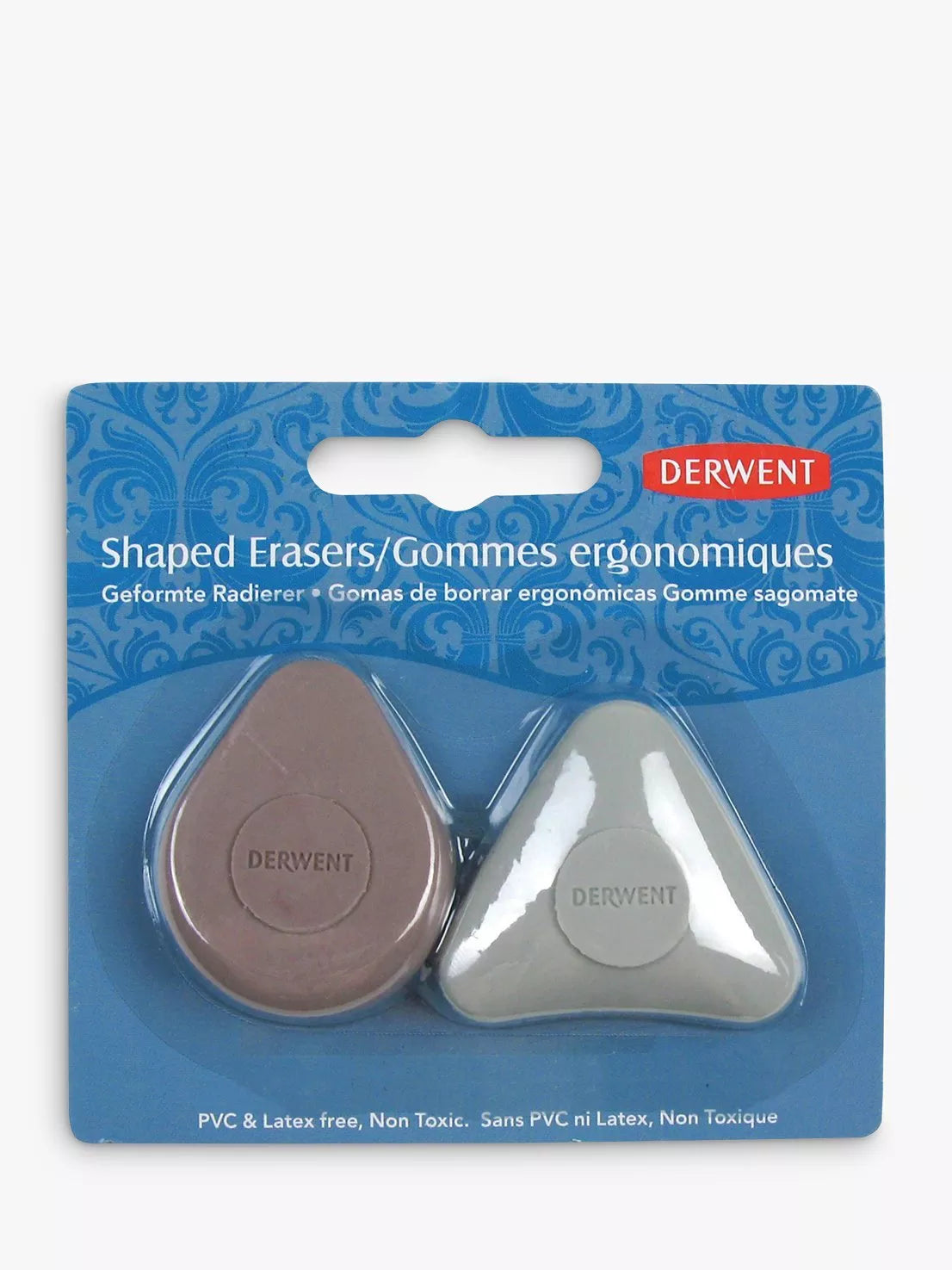 Derwent Shaped Erasers - British product