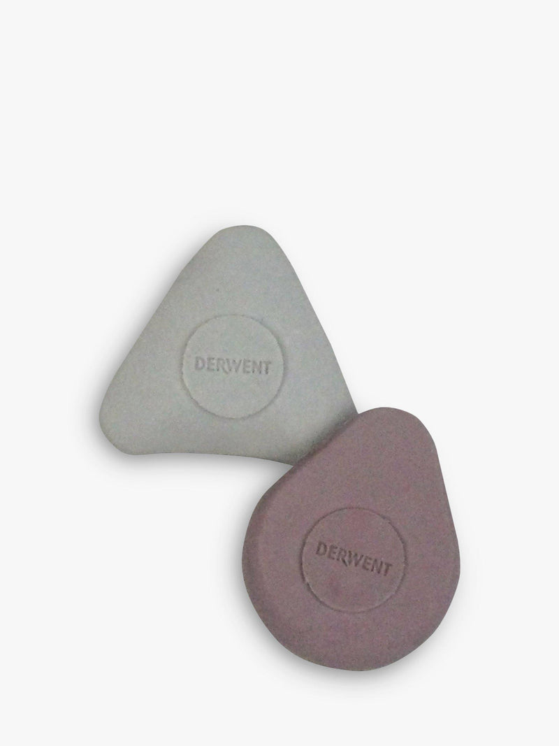Derwent Shaped Erasers - British product