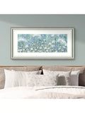 John Lewis framed print Lavender Daisy Meadow 55.5x110.5cm, UK version