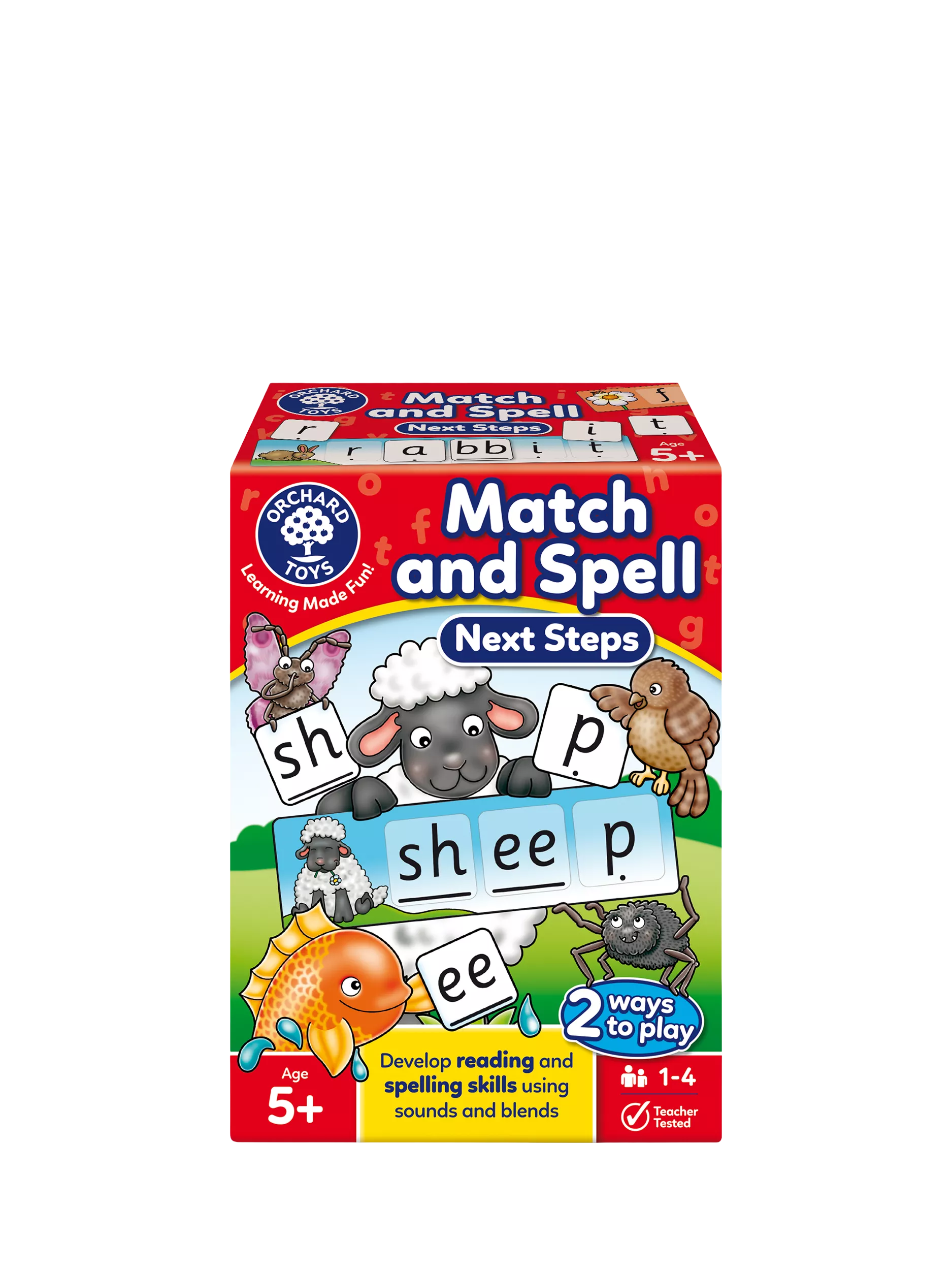 Orchard Toys Match and Spell Next Steps spelling game - British product