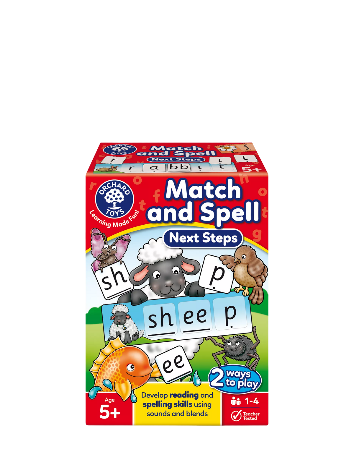 Orchard Toys Match and Spell Next Steps spelling game - British product