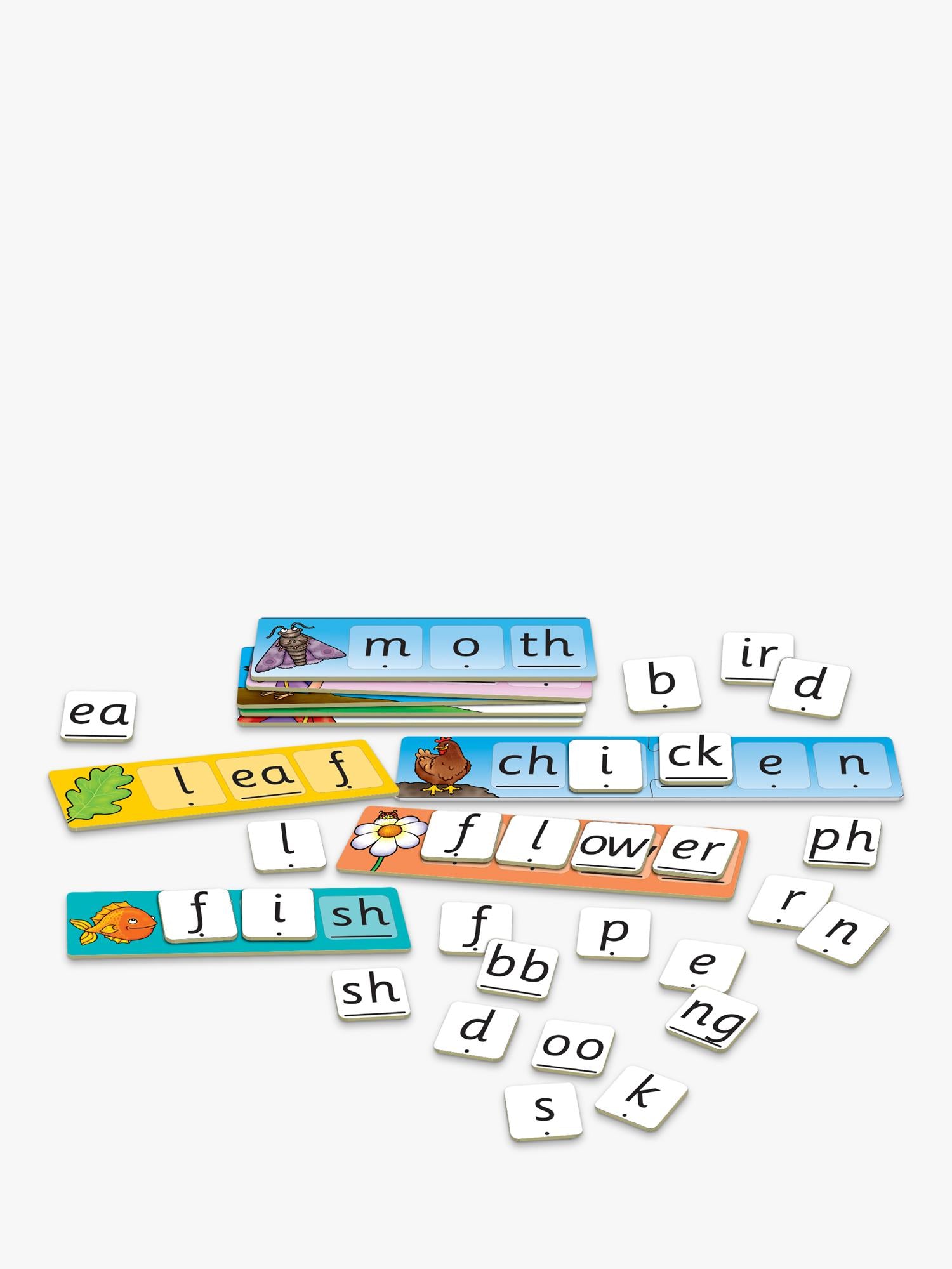 Orchard Toys Match and Spell Next Steps spelling game - British product