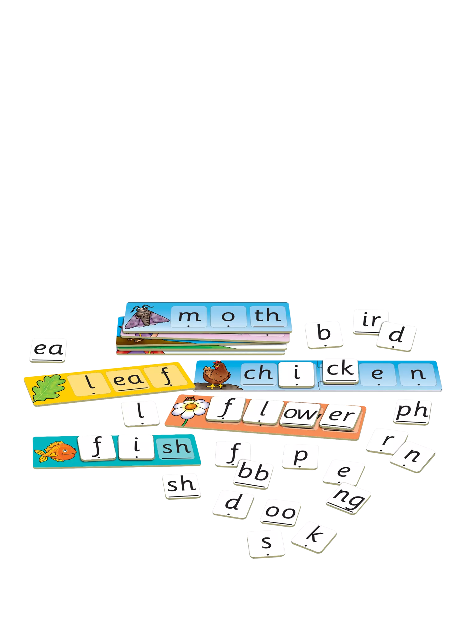 Orchard Toys Match and Spell Next Steps spelling game - British product