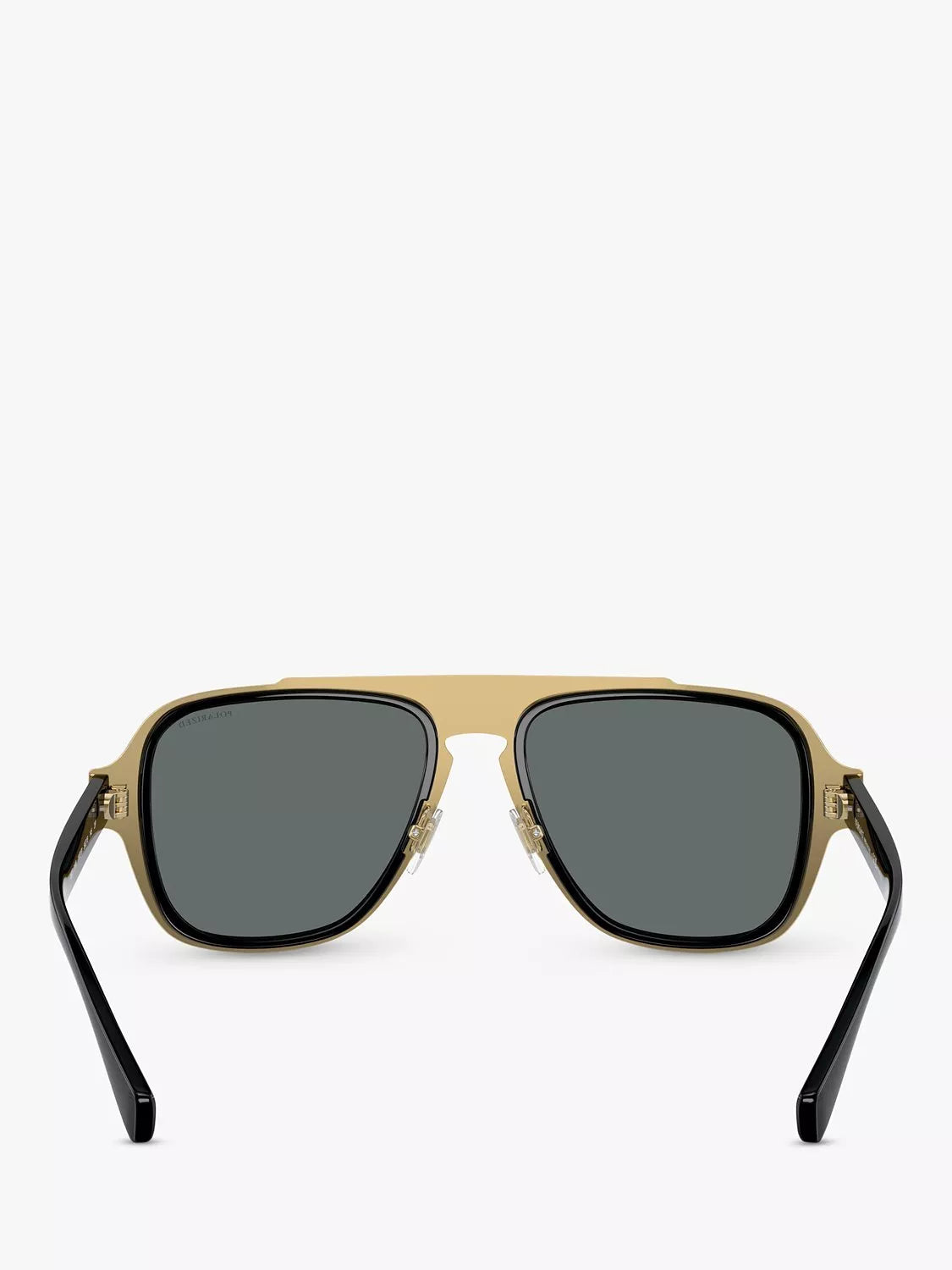 Versace sunglasses polarised geometric black grey 56mm, UK version