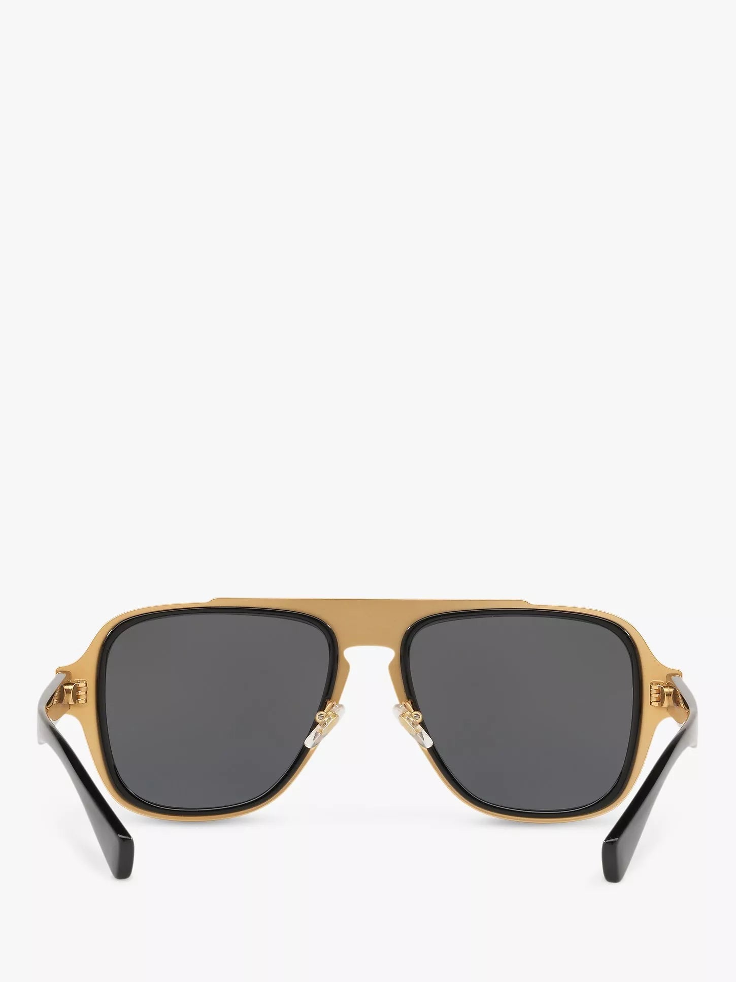 Versace sunglasses polarised geometric black grey 56mm, UK version