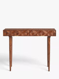 Swoon Franklin console table with two drawers, imported from the UK