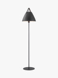Nordlux Strap Floor Lamp metal shade leather handle, imported from the UK