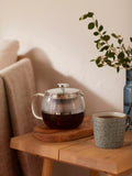 John Lewis Glass Teapot with Infuser Clear 1.2L, UK version