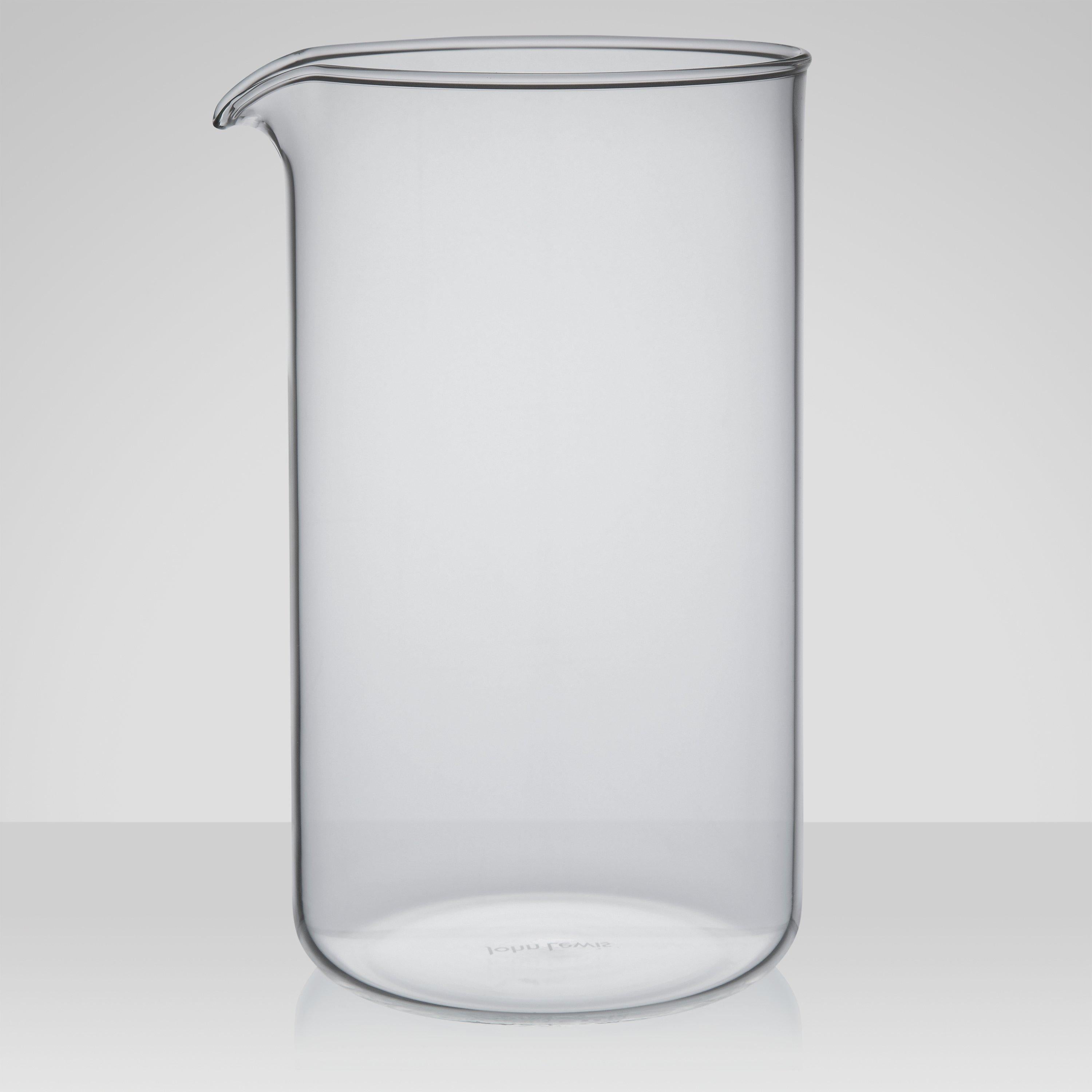 John Lewis replacement beaker 1L clear borosilicate glass - British product