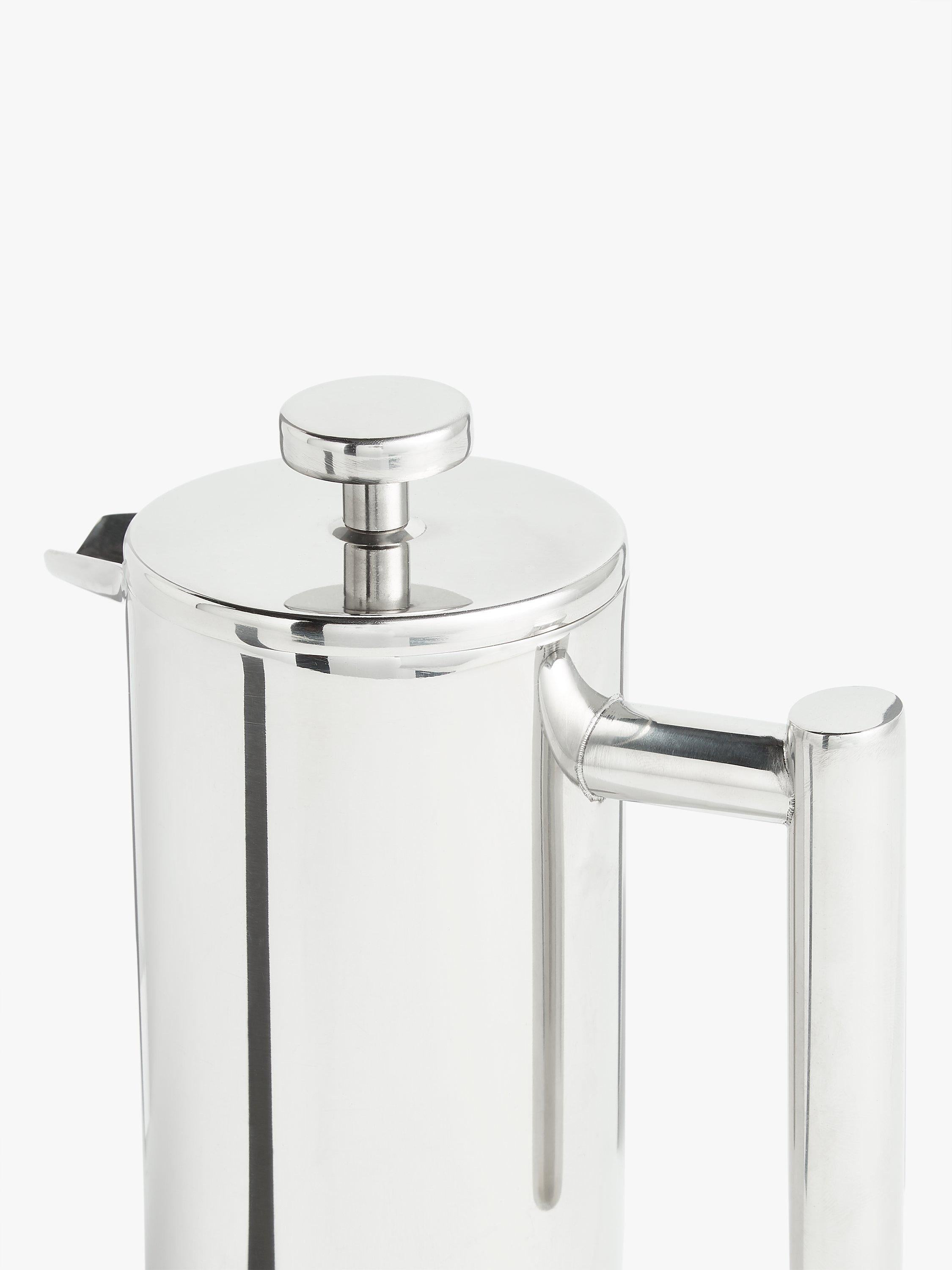 John Lewis double wall stainless steel coffee press, UK version