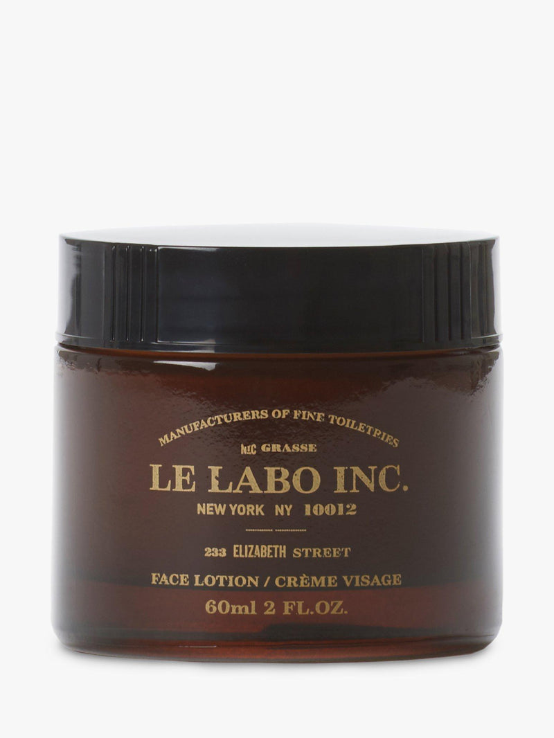 Le Labo plant-based face lotion with shea butter, 60ml jar, UK version