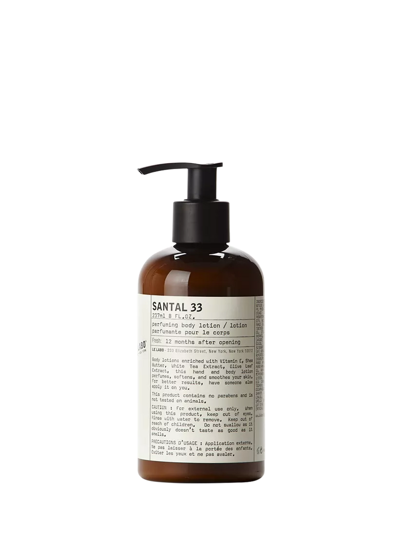 Le Labo Santal 33 perfuming body lotion 237ml, UK version