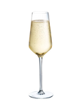 Eclat Cristal d'Arques crystal champagne flutes set of 6 230ml UK version